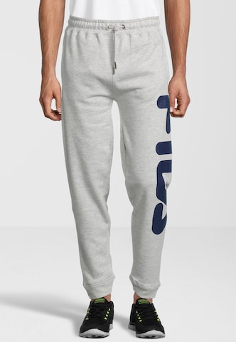 FILA Tapered Sportbroek 'Bronte' in Grijs: voorkant