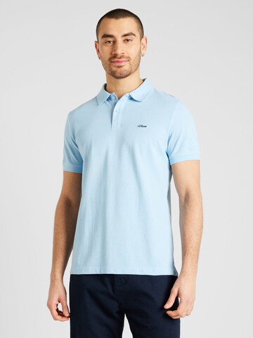 s.Oliver Shirt in Blauw: voorkant