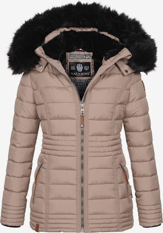 NAVAHOO Winter Jacket in Grey: front