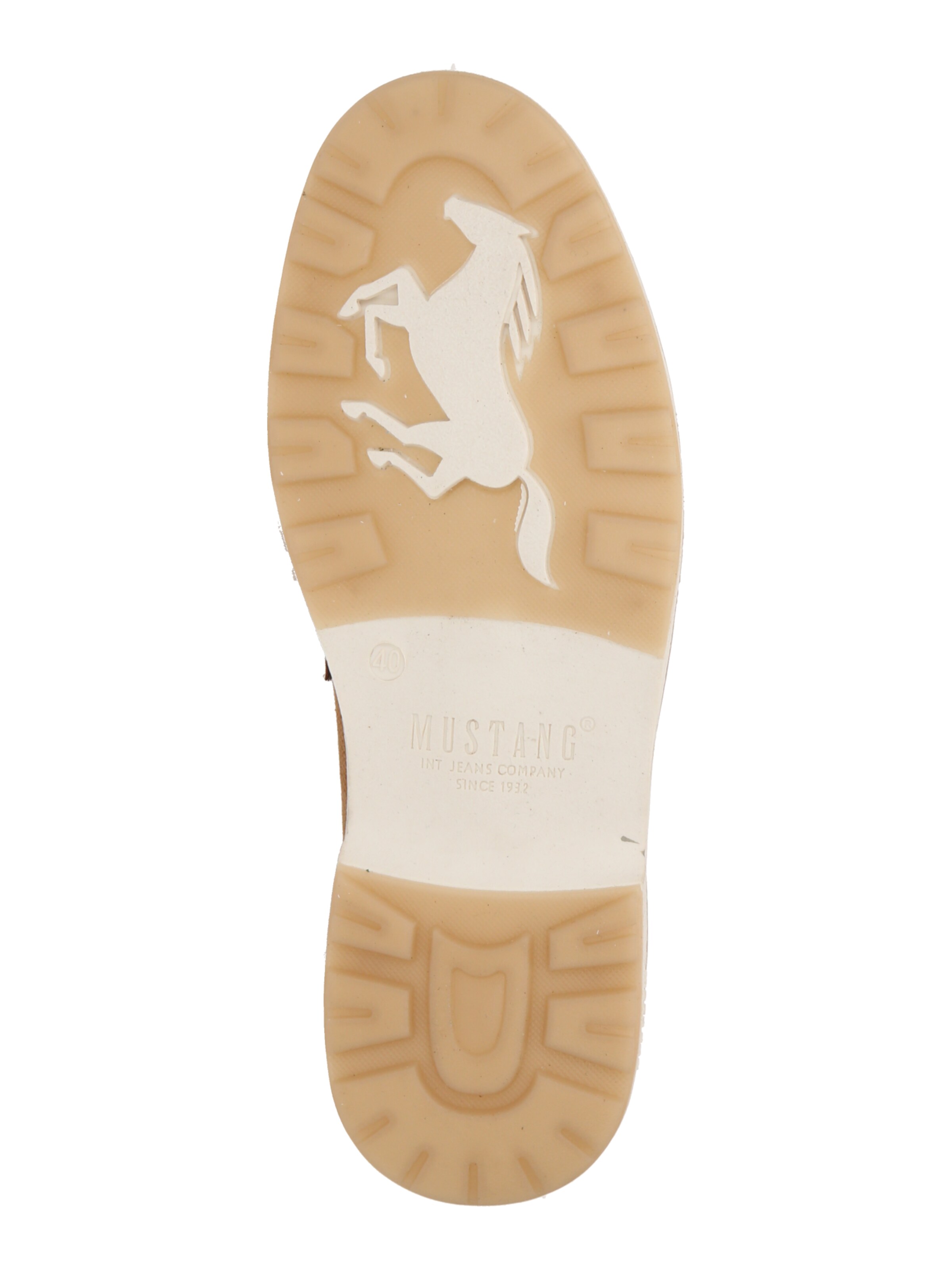 MUSTANG Papuče - Hnedá