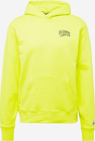 Billionaire Boys Club Sweatshirt in Yellow: front