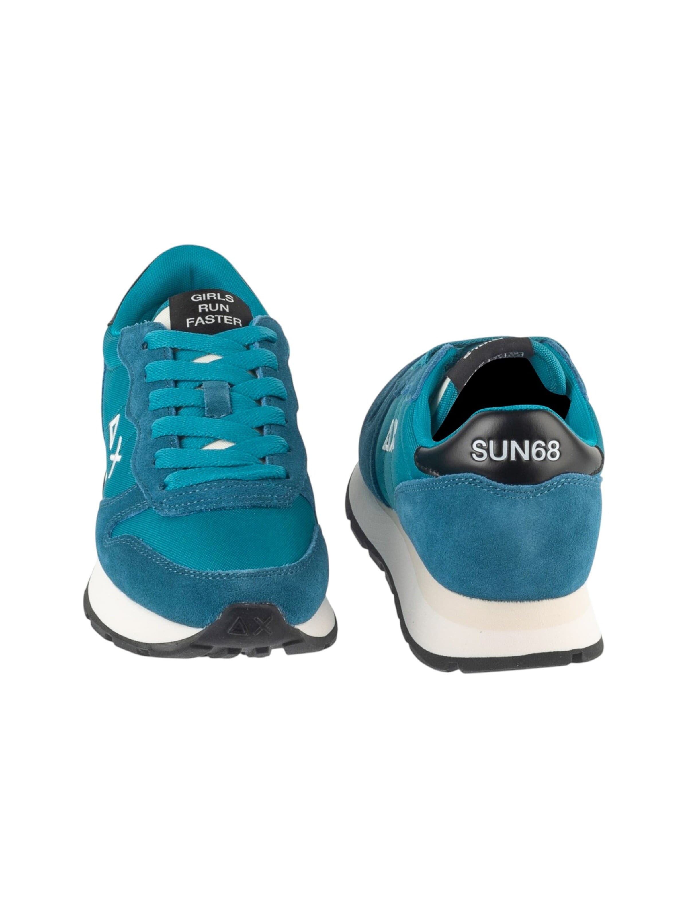 SUN68 Platform trainers 'SUN68 Ally Solid' in Blue