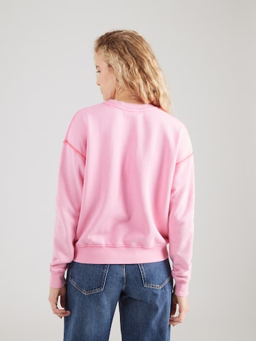 Sweat-shirt 'LOVE IS BLIND' Grace en rose