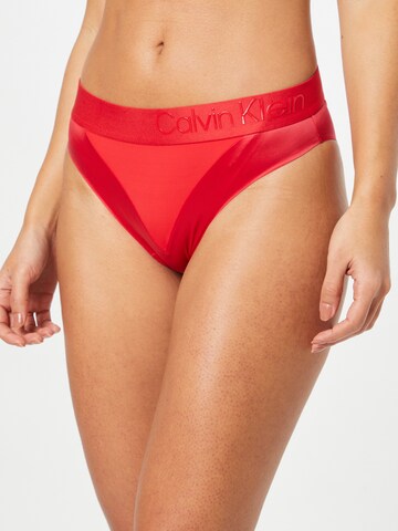 Calvin Klein Underwear Slip 'CHEEKY' in Rot: predná strana