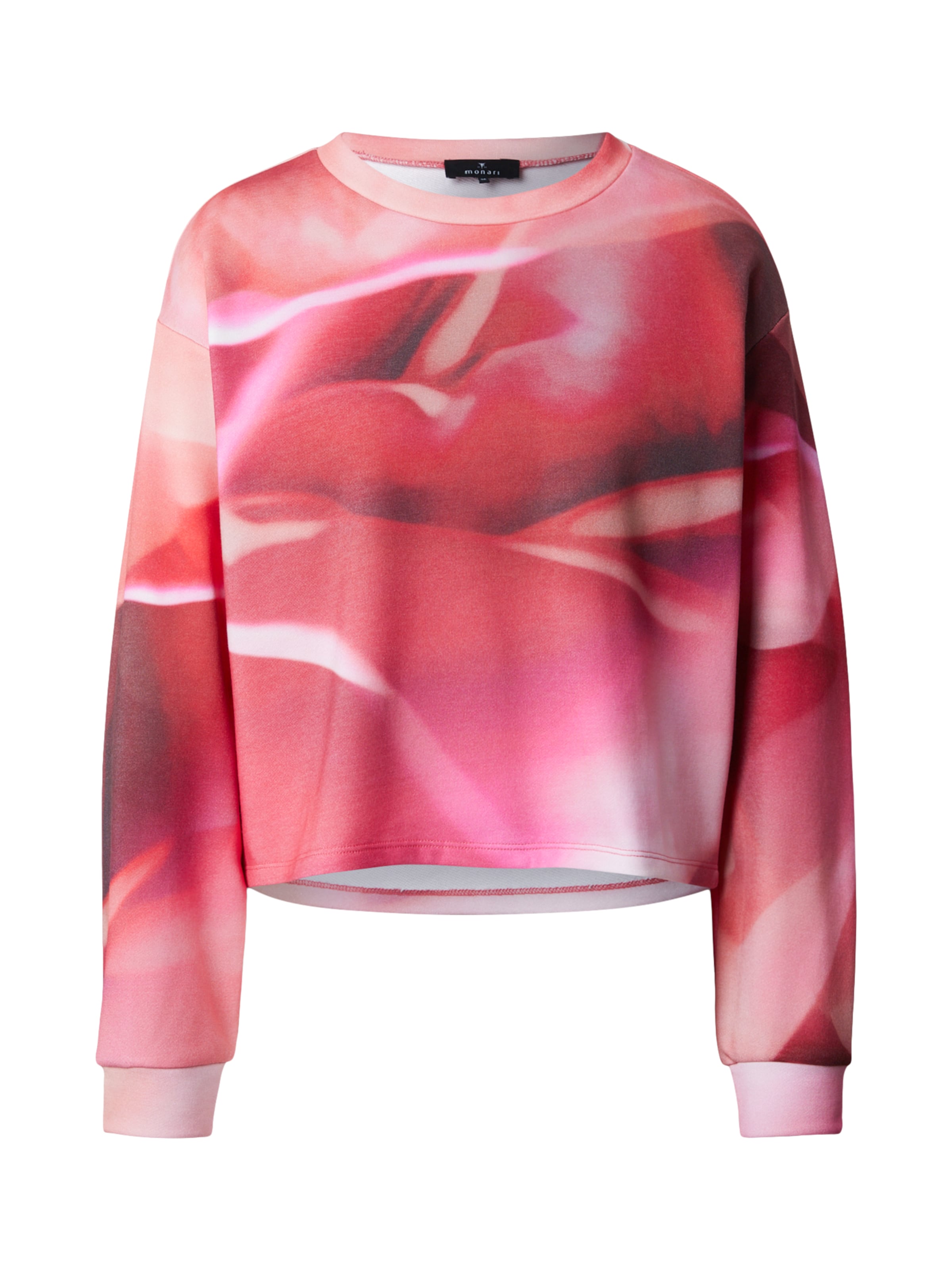 monari Μπλούζα φούτερ σε ροζ: μπροστά