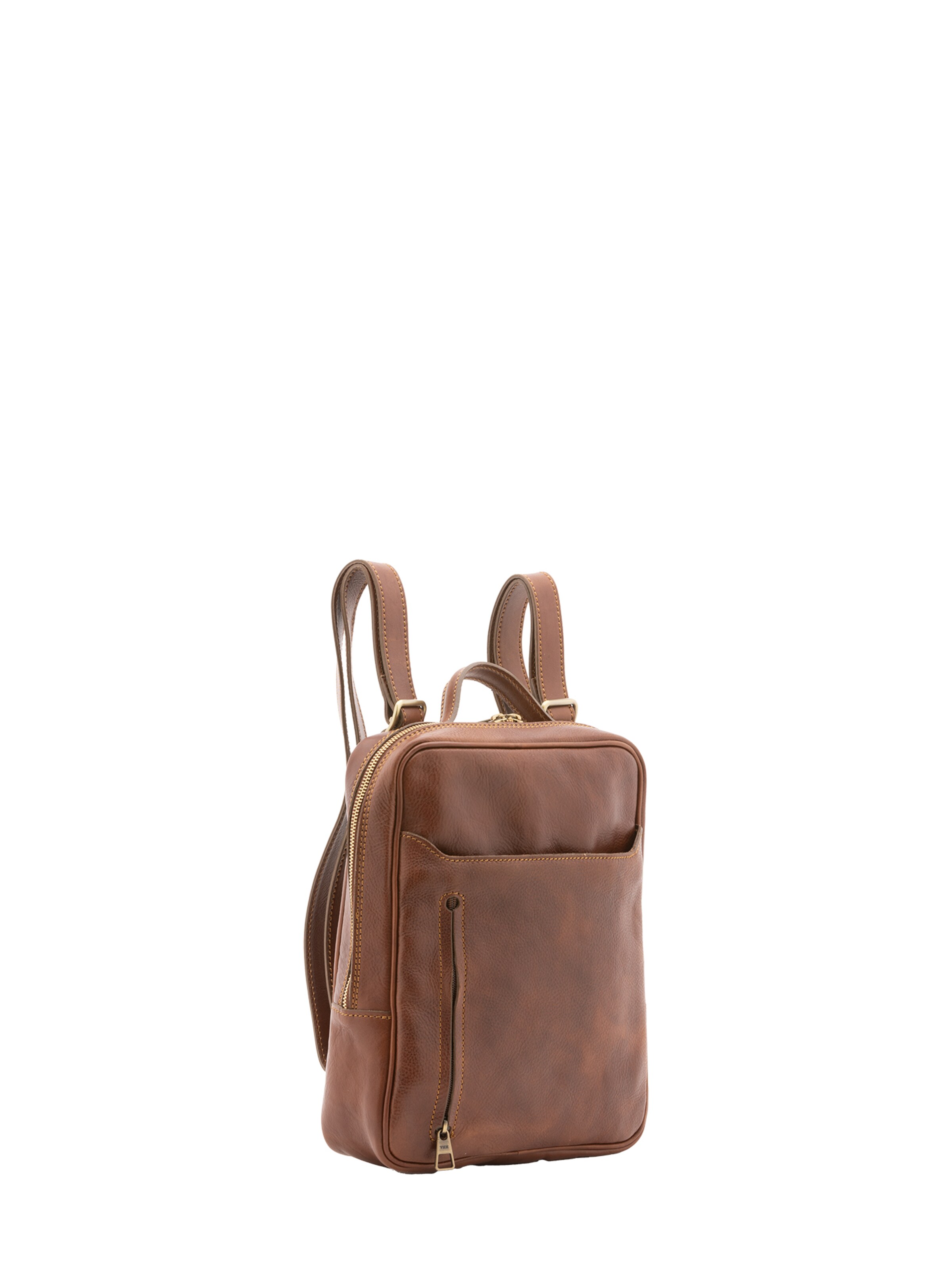 Sac à dos Viola Castellani en marron : devant