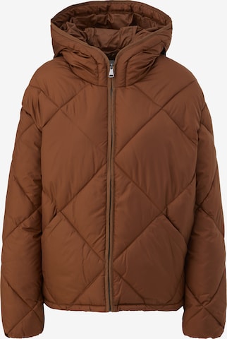 s.Oliver Winter Jacket in Brown: front