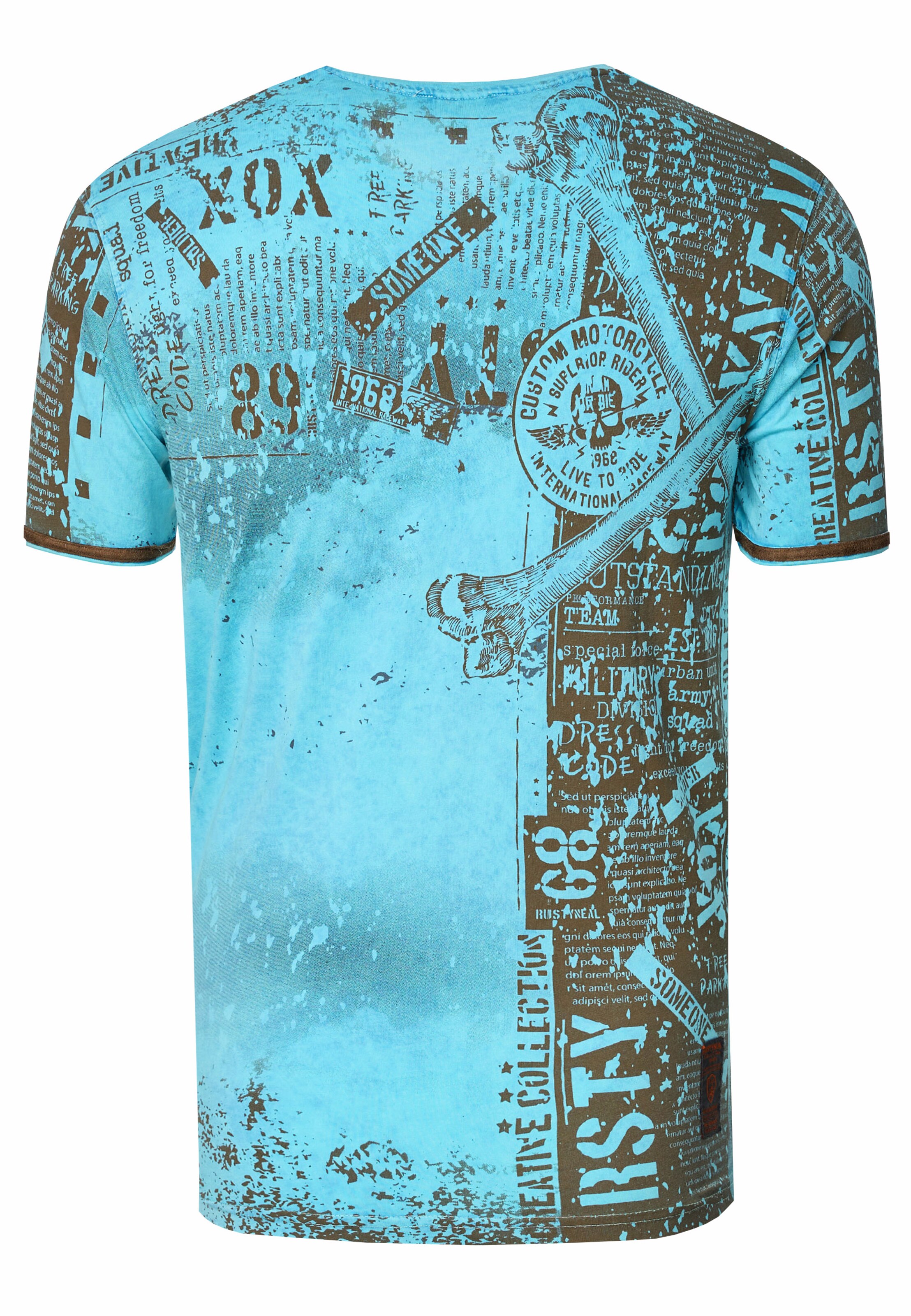 Rusty Neal Shirt in Blauw