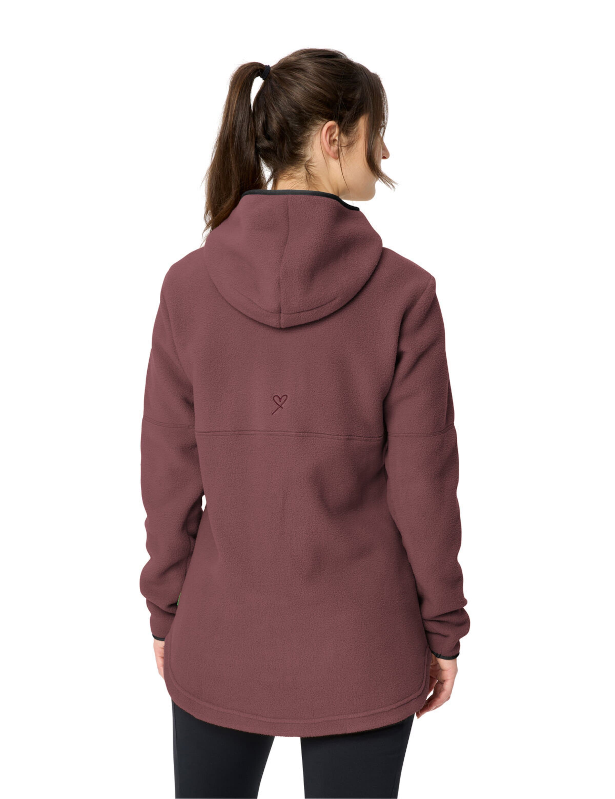 VAUDE Funktionsfleecejacke 'Neyland II' in Rot