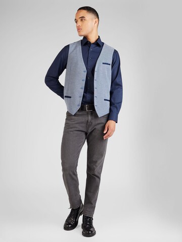 Gilet de costume A Fish named Fred en bleu