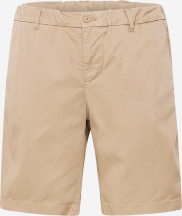 NN07 Regular Chino Pants 'Theodor' in Brown: front
