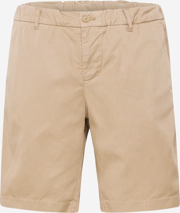 Regular Pantalon chino 'Theodor' NN07 en marron : devant