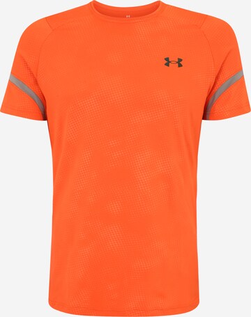 UNDER ARMOUR Functioneel shirt in Oranje: voorkant