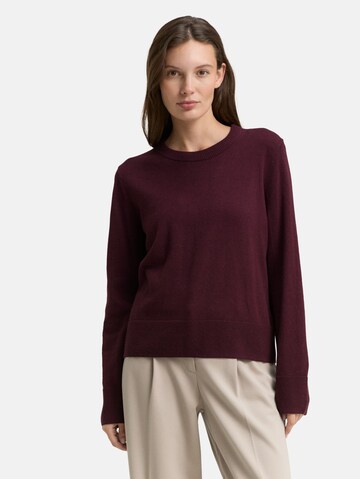 TOM TAILOR Pullover in Rot: Vorderseite