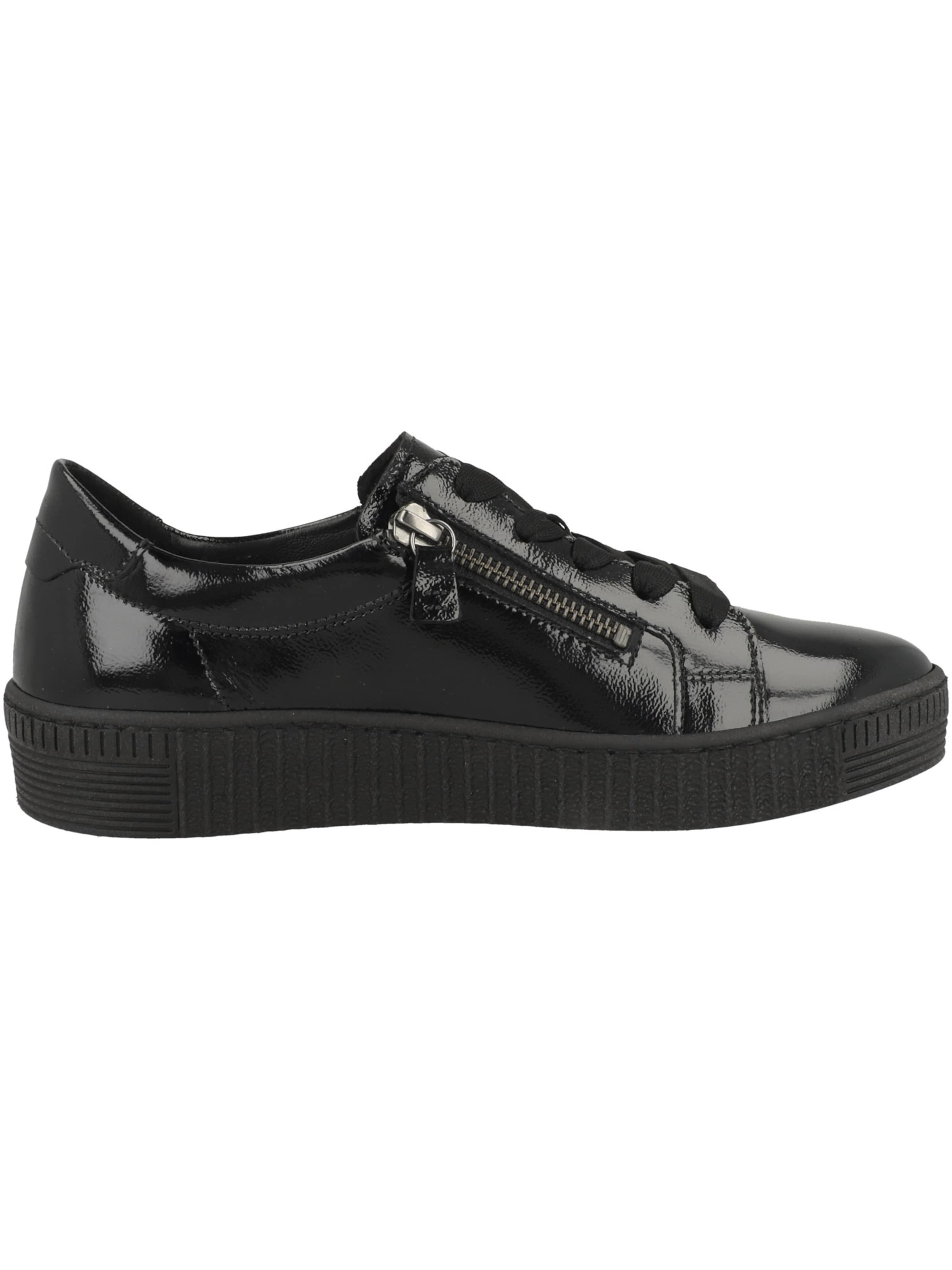 GABOR Platform trainers in Black
