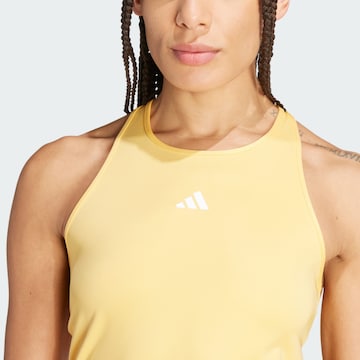 ADIDAS PERFORMANCE Sportovní top 'Techfit' – oranžová