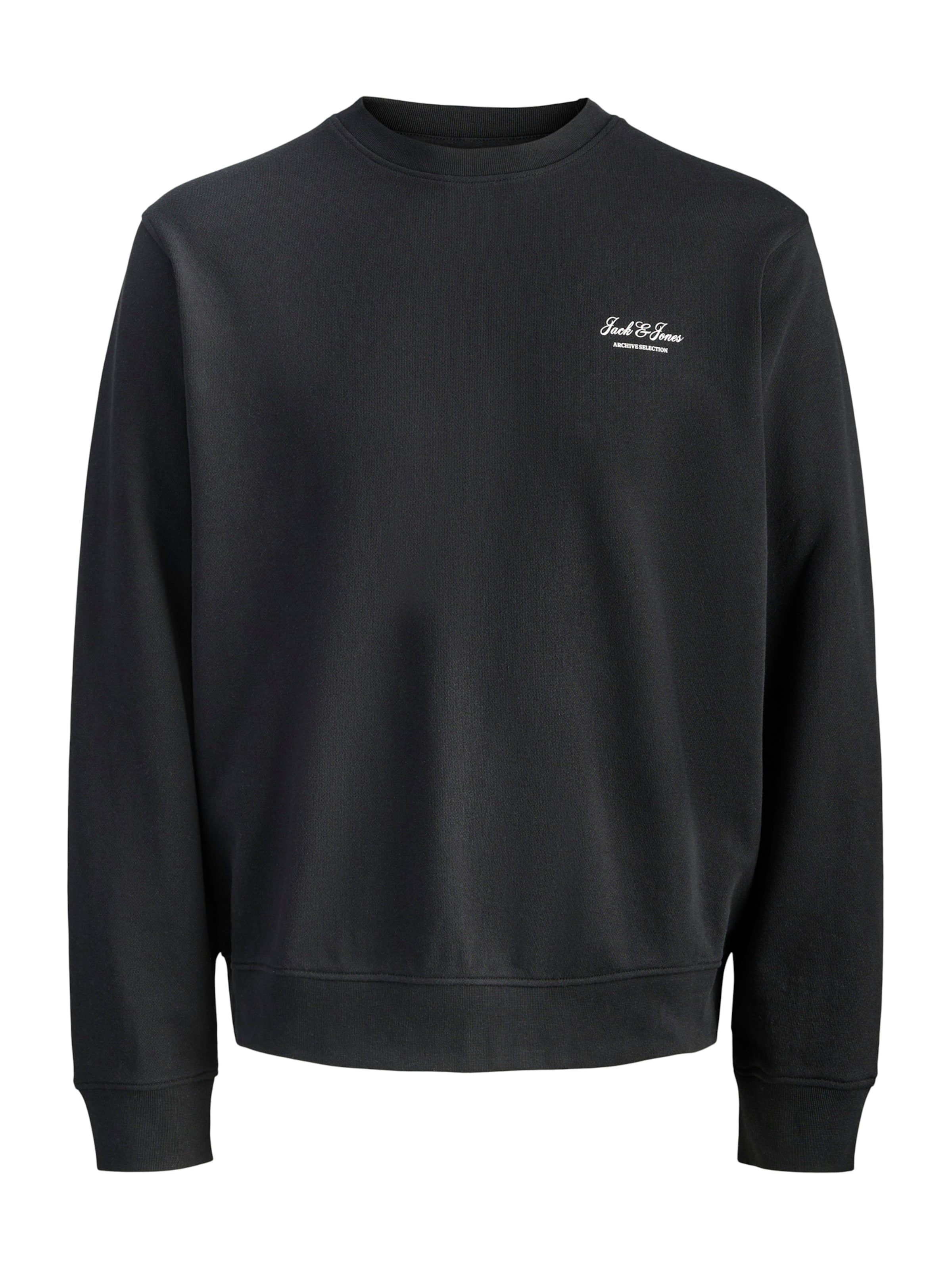 Jack & Jones Junior Sweatshirt 'JJEARCHIVE' i sort: forside