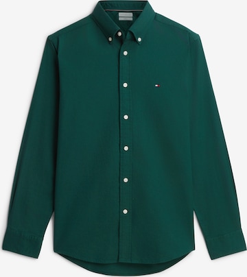 TOMMY HILFIGER Comfort Fit Hemd in Grün: Vorderseite