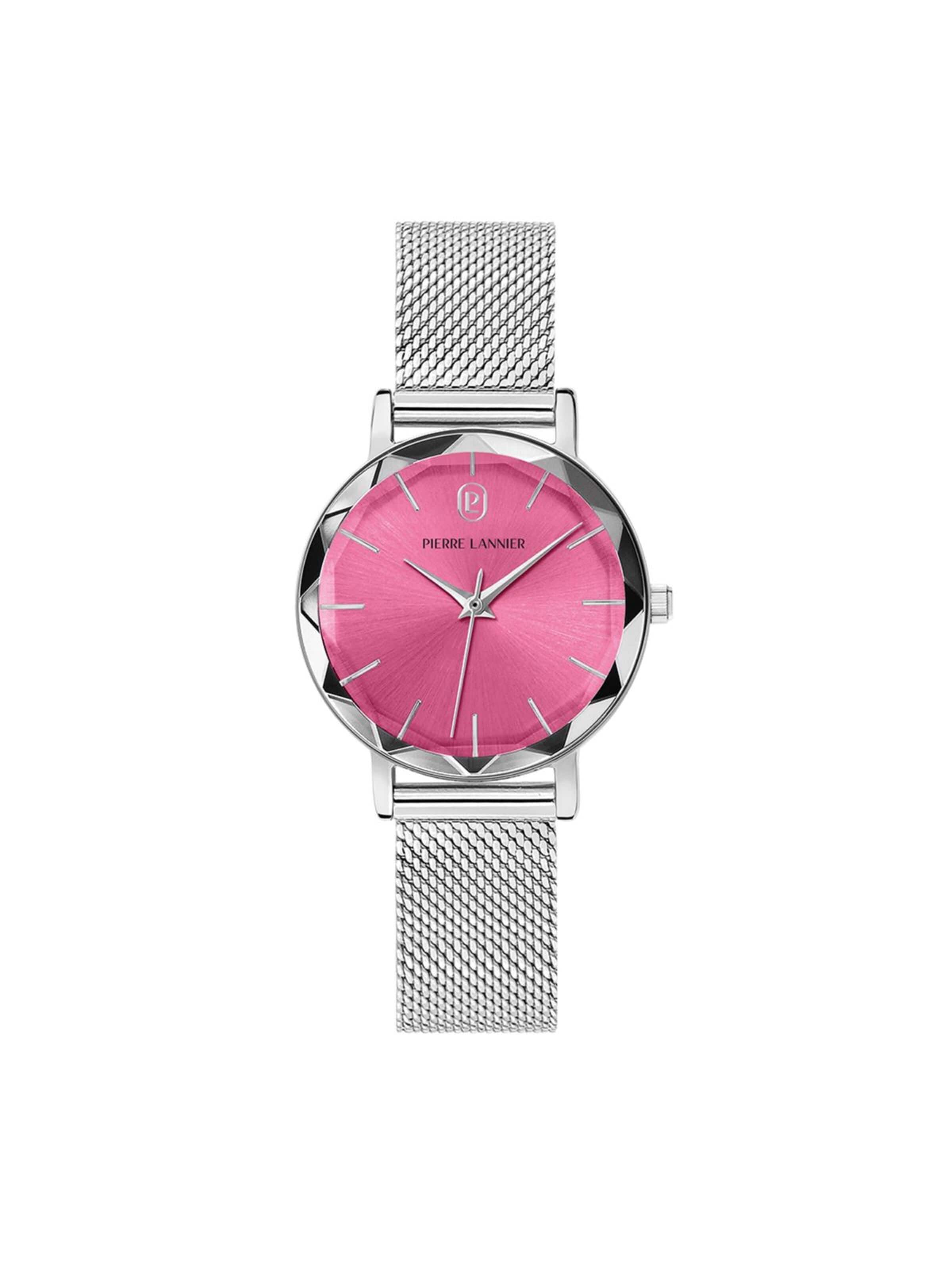 Montre à affichage analogique 'Multiples' Pierre Lannier en or : devant