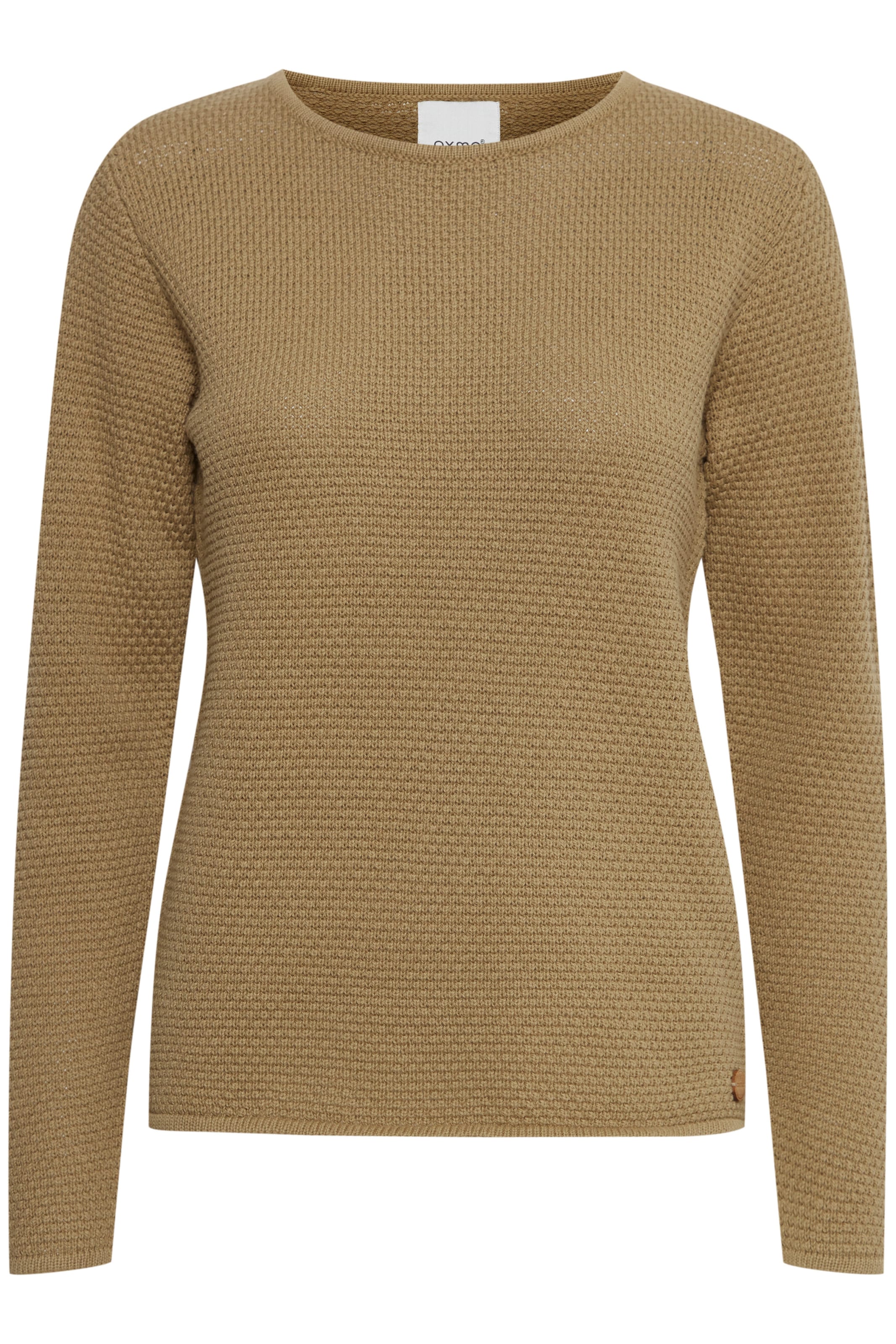 Oxmo Sweater 'Helen' in Brown: front