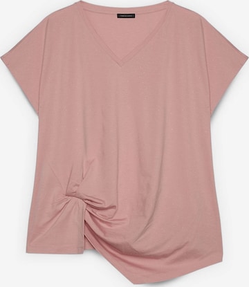 T-shirt Fiorella Rubino en rose : devant