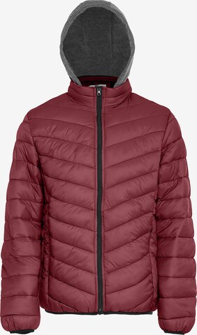 Flyweight Between-Season Jacket in Red: front