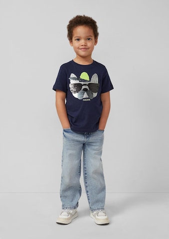 T-Shirt s.Oliver en bleu : devant