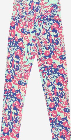 ADIDAS SPORTSWEAR Skinny Workout Pants 'Train Essentials Seasonal Aeroready Printed High-Waisted' in Mixed colors