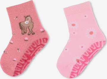 STERNTALER Socken 'Pferd' in Pink: predná strana