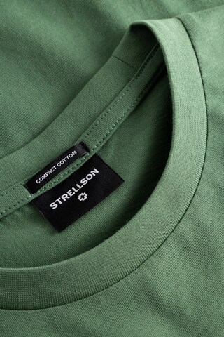 STRELLSON Μπλουζάκι 'Clark' σε πράσινο