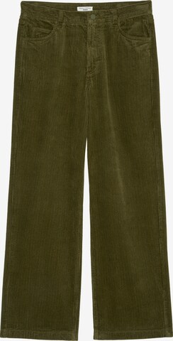 Wide Leg Pantalon Marc O'Polo DENIM en vert : devant