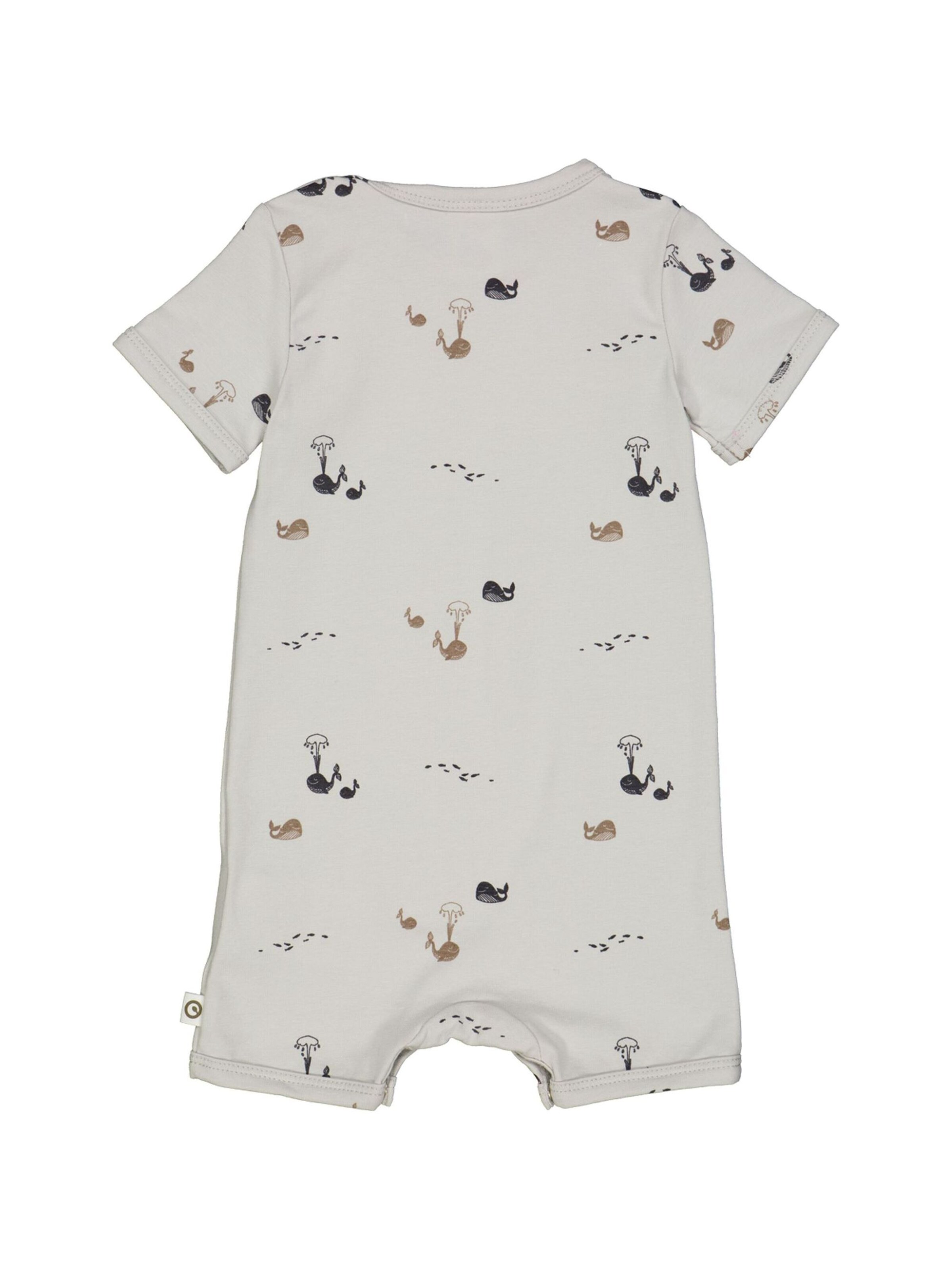 Tutina / body per bambino di Müsli by GREEN COTTON in grigio