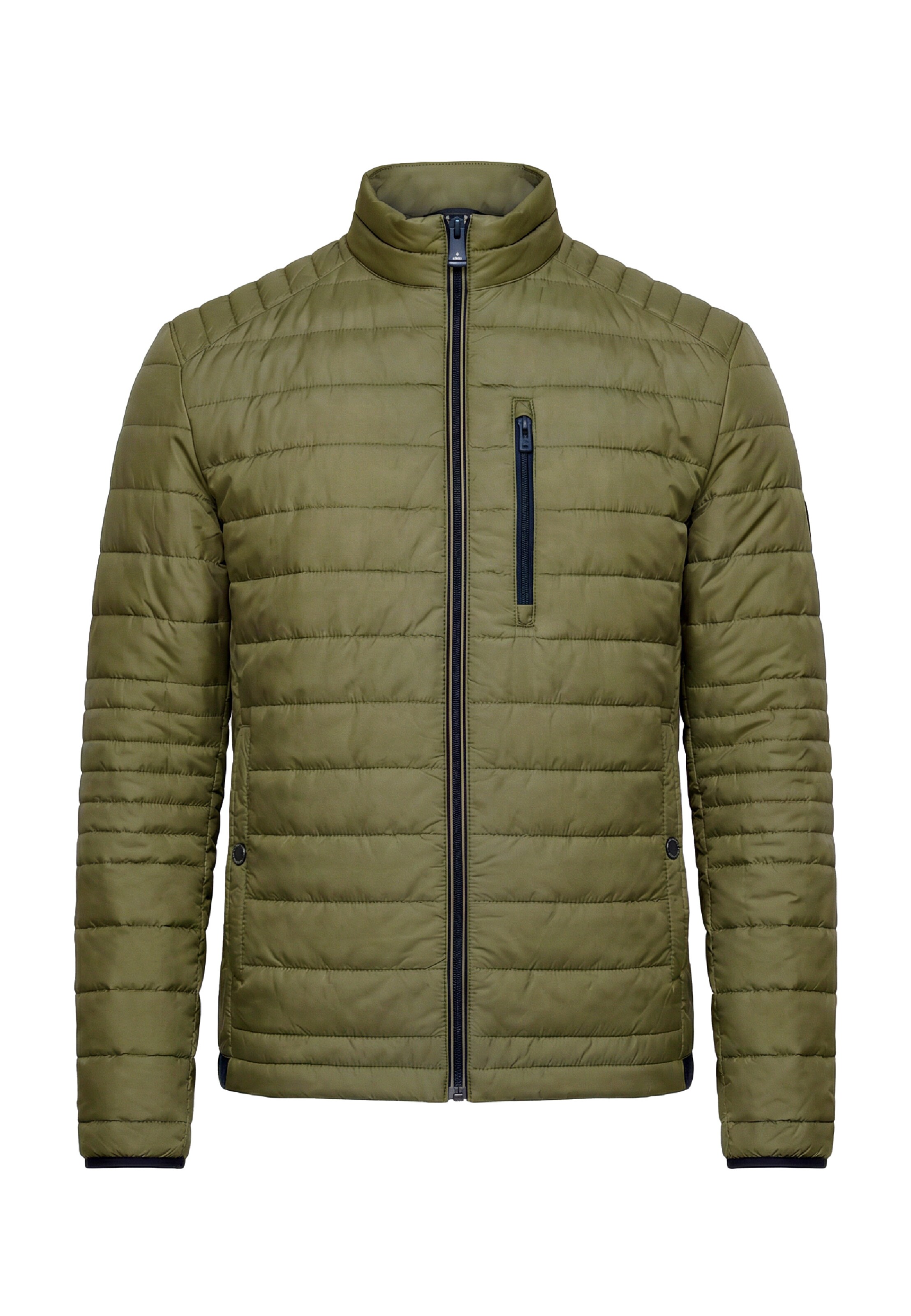NEW CANADIAN Steppjacke in Grün: Vorderseite