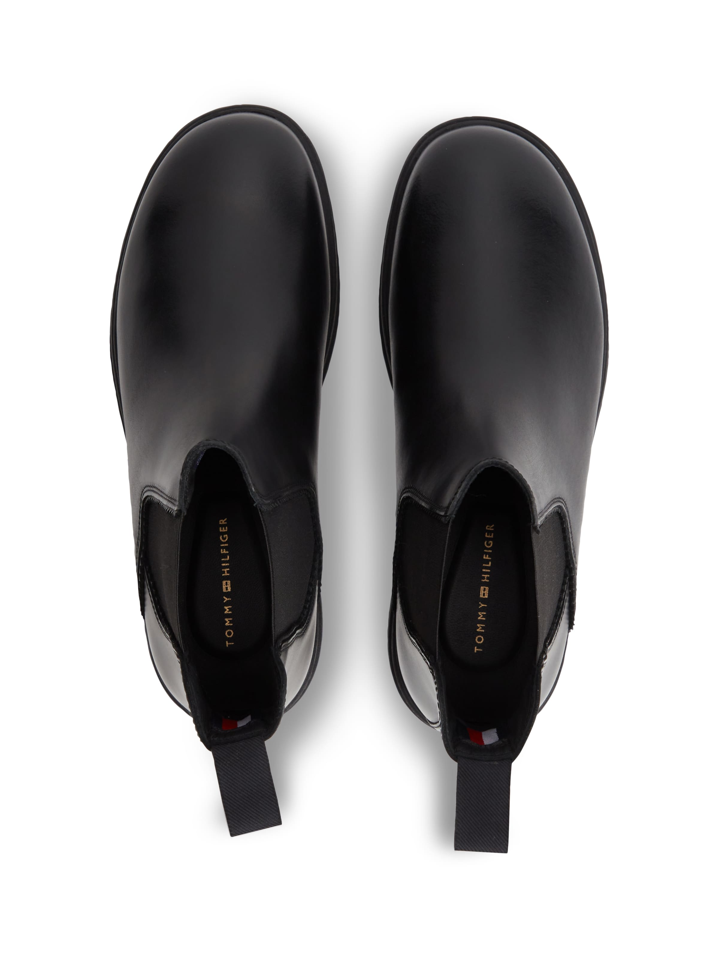 TOMMY HILFIGER Chelsea boots in Zwart