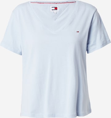 Tommy Jeans - Camiseta en azul: frente