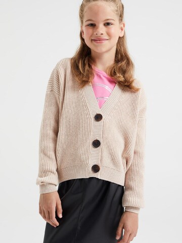 WE Fashion Cardigan i beige: forside