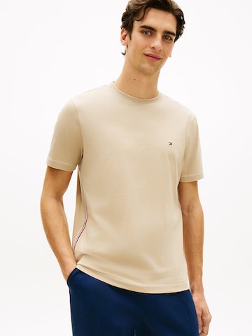 TOMMY HILFIGER T-Shirt in Beige: Vorderseite