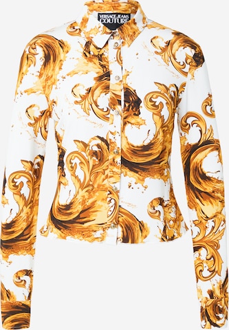 Chemisier Versace Jeans Couture en blanc : devant