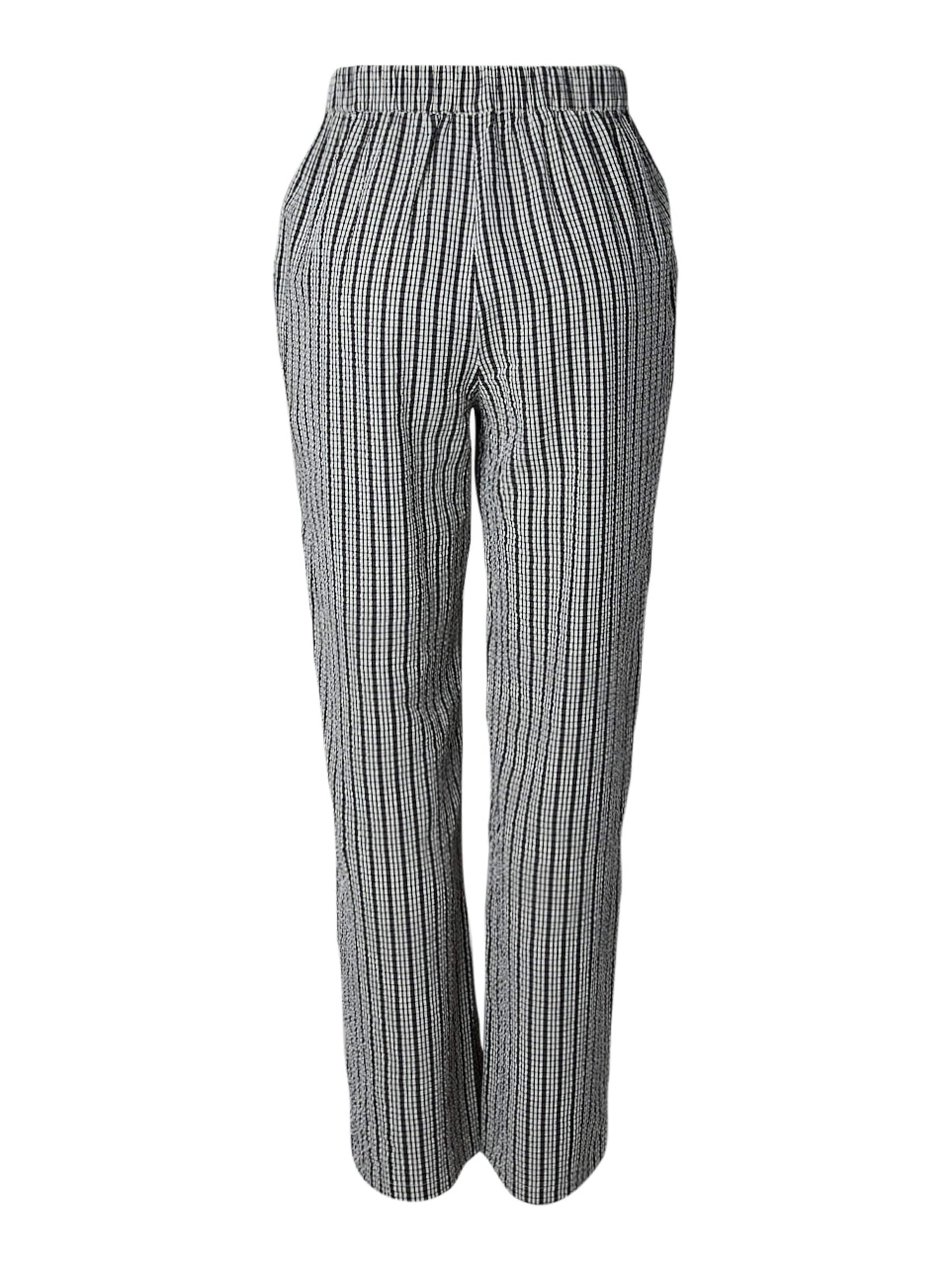 PIECES Regular Hose 'PCAbrielle' in Schwarz