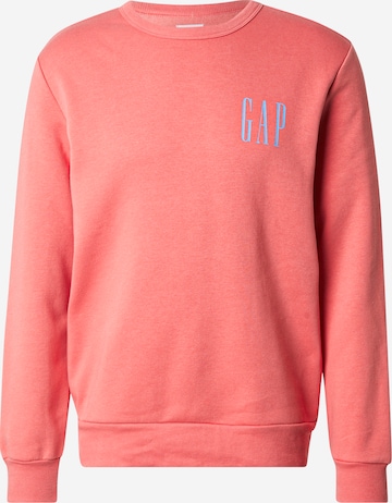 GAPSweater majica - crvena boja: prednji dio