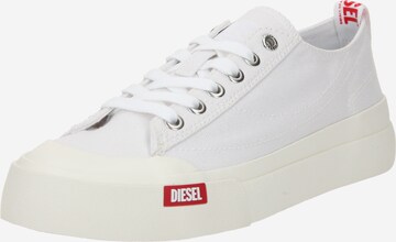 Baskets basses 'ATHOS' DIESEL en blanc : devant