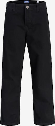 Jack & Jones Junior Baggy Pants 'JPSTALEX ANDREJ' in Black: front