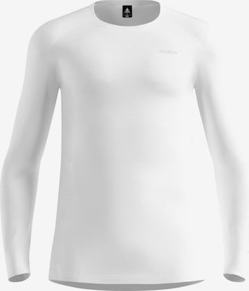 Base Layer 'ACTIVE WARM' ODLO en blanc : devant