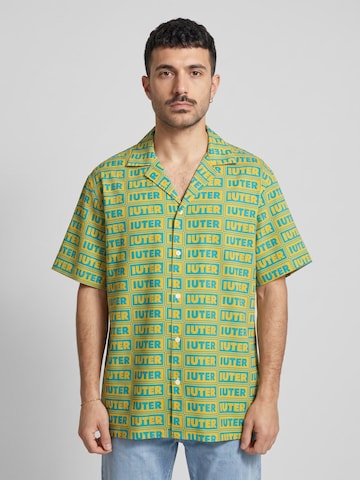 IUTER Comfort Fit Skjorte 'Canary' i blandingsfarvet: forside