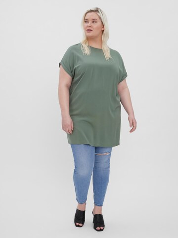 Vero Moda Curve T-Shirt 'Bicca' in Grün