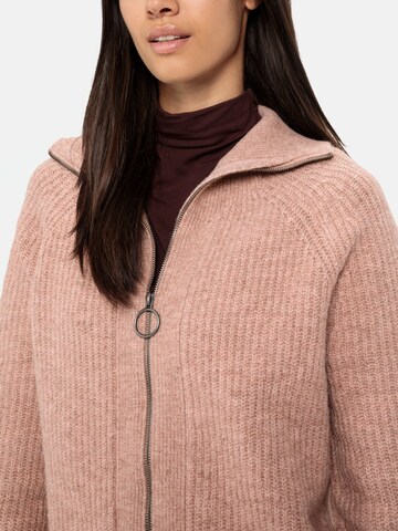 CAMEL ACTIVE Troyer Pullover aus recyceltem Polyester in Pink