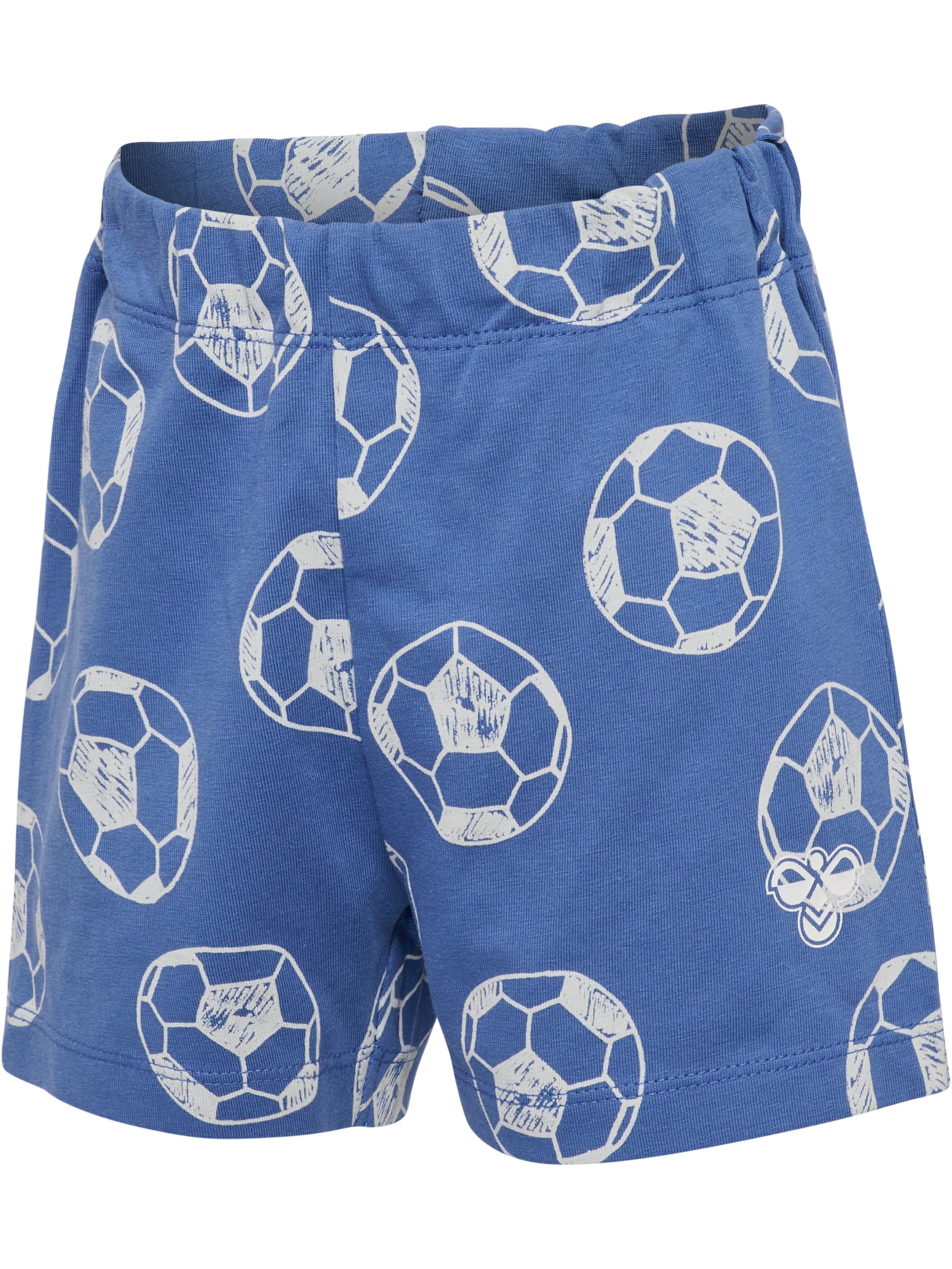 Hummel Loosefit Shorts in Blau