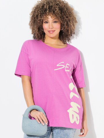 T-shirt Ulla Popken en rose