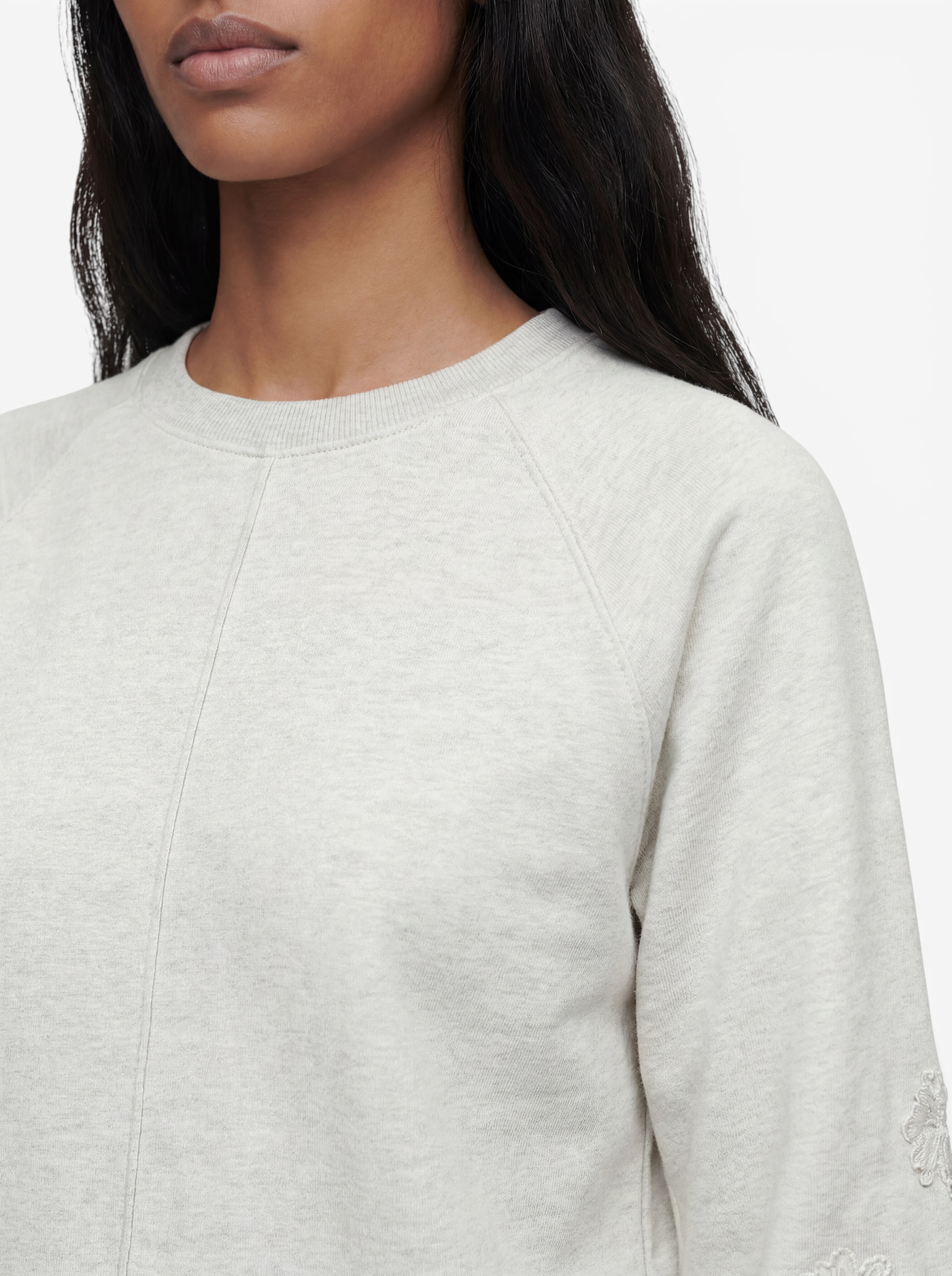 OBJECT Sweater 'OBJKIMIA' in Grey