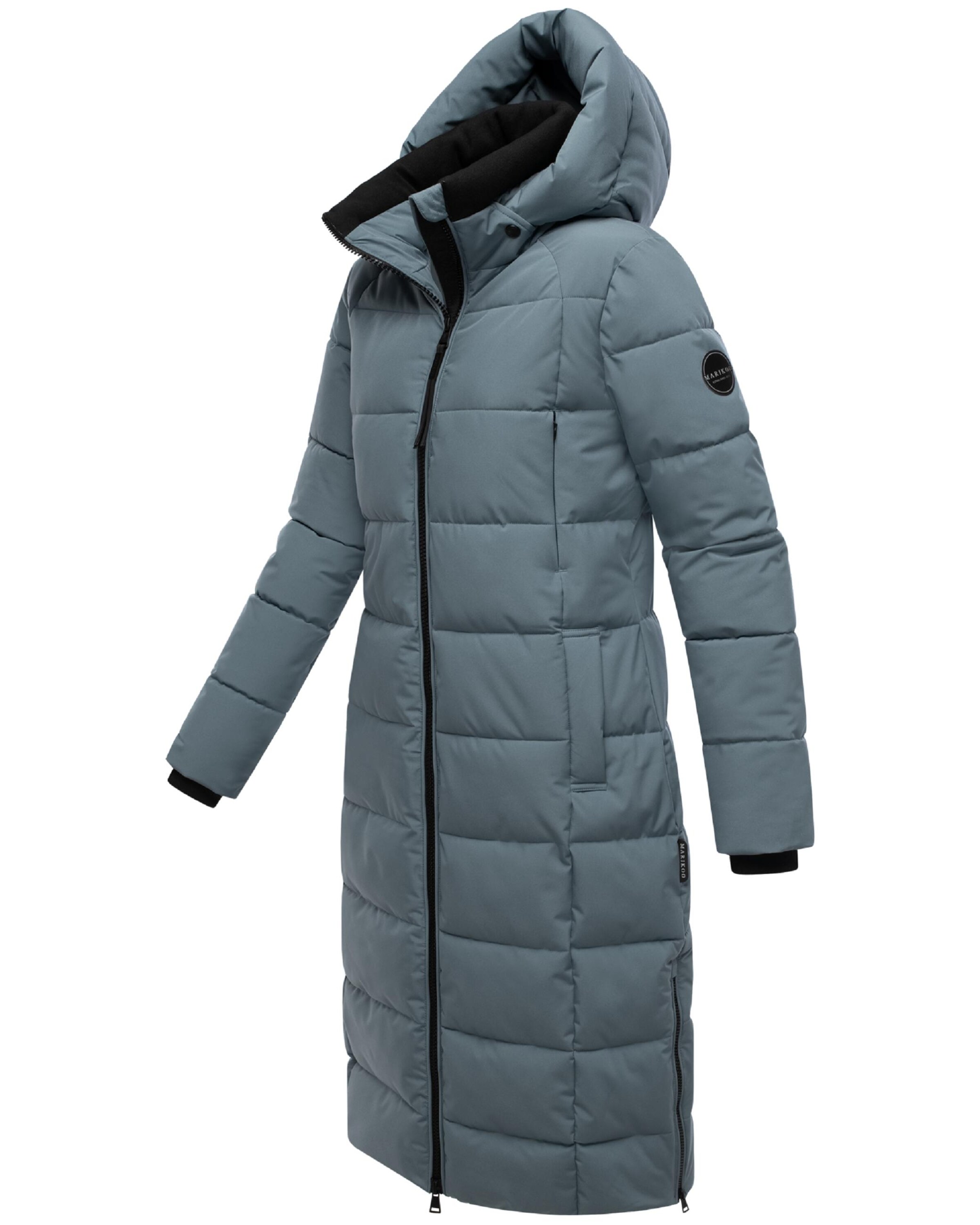 MARIKOO Zimný kabát 'Lanitaa XVI' - Modrá